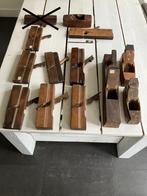 10 houten profiel en blokschaven o.a Nooitgedagt., Antiek en Kunst, Antiek | Gereedschap en Instrumenten, Ophalen of Verzenden