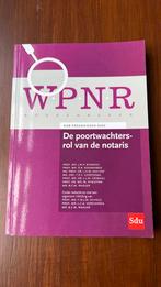 D. Dorenbos - De poortwachtersrol van de notaris en derden, Ophalen of Verzenden, Zo goed als nieuw, D. Dorenbos; B. Waaijer; D.J. Maasland; Th. Geertsema; J. Gri...