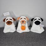 Gehaakte hond verkleed als spook, halloween, carnaval, deco, Ophalen of Verzenden, Nieuw, Haken