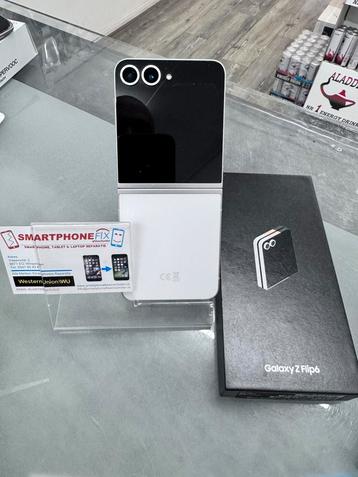 samsung galaxy z flip6 256gb white zgan+garantie beschikbaar voor biedingen
