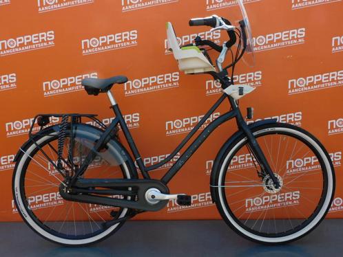 Gebruikte moederfiets Cortina Roots 56cm, Fietsen en Brommers, Fietsen | Dames | Moederfietsen, Gebruikt, Dubbele standaard, Versnellingen