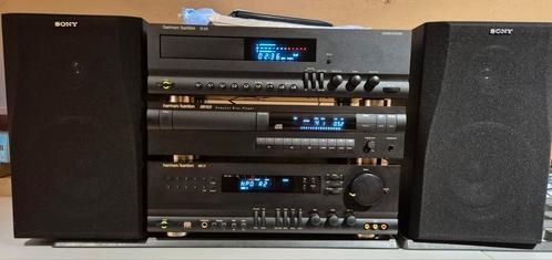 Vintage Harman Kardon Set, Audio, Tv en Foto, Stereo-sets, Gebruikt, Cassettedeck, Cd-speler, Tuner of Radio, Speakers, Overige merken