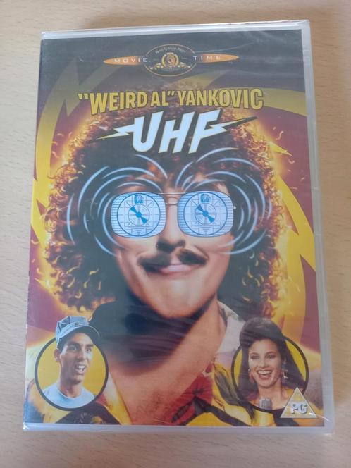 Weird Al Yankovic UHF. Import MET NL subs Nieuw in seal, Cd's en Dvd's, Dvd's | Klassiekers, Nieuw in verpakking, Komedie, 1980 tot heden