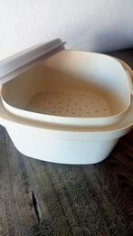 Vintage Tupperware wonderkom 3 delig, Huis en Inrichting, Ophalen of Verzenden, Gebruikt, Crème, Overige typen
