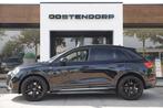 Audi Q3 45TFSIe/245pk S-Line Blackstyle|2022|Panoramadak|Tre, Auto's, Gebruikt, Zwart, Leder en Stof, Zwart