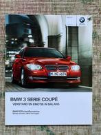 Nederlandse brochure BMW 3-serie coupe E92 2011 nieuw, Nieuw, Ophalen of Verzenden, BMW, BMW AG