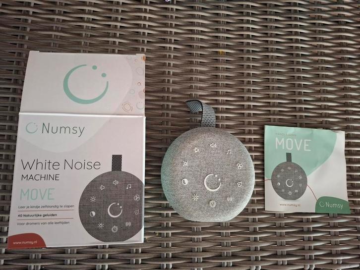 Numsy White Noise Machine - Move, Kinderen en Baby's, Babyfoons, Zo goed als nieuw, Minder dan 100 meter, Ophalen of Verzenden
