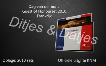 BU-set Frankrijk 2010 Guest Of Honour KNM beschikbaar voor biedingen
