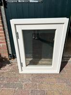 Houten raamkozijn compleet glas HR++, Doe-het-zelf en Verbouw, Raamkozijn, Nieuw, Ophalen of Verzenden, 75 tot 150 cm