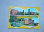 Grootegast, gymgebouw/chr nat. school, kerk, Verzamelen, Ansichtkaarten | Nederland, Verzenden, Gelopen
