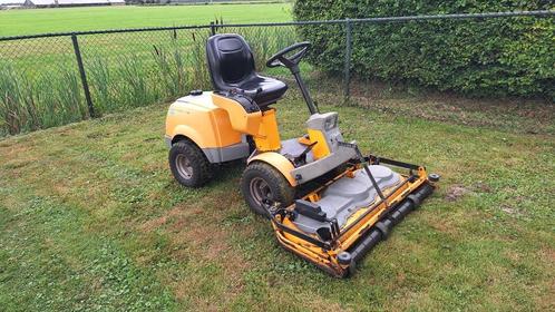 stiga park pro 18, Tuin en Terras, Zitmaaiers, Gebruikt, 120 cm of meer, Elektrische starter, Mulchfunctie, Ophalen