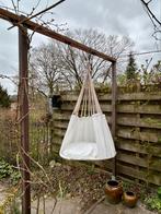 Hangmat, hangstoel voor tuin en terras, wit, Ophalen, Zo goed als nieuw