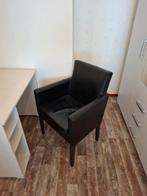 Gratis stoel, Huis en Inrichting, Stoelen, Ophalen, Overige materialen, Gebruikt, Zwart