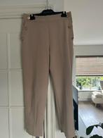 Zara pantalon beige zand met gouden knopen maat L, Beige, Lang, Ophalen of Verzenden, Zo goed als nieuw