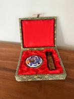 Japanse stempel doosje, Antiek en Kunst, Curiosa en Brocante, Ophalen of Verzenden