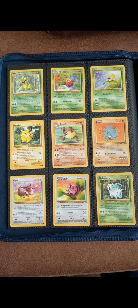 Pokémon kaarten Duits jungle, Hobby en Vrije tijd, Verzamelkaartspellen | Pokémon, Zo goed als nieuw, Ophalen of Verzenden