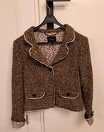 Vanilia tweed colbert kort model - 36, Kleding | Dames, Bruin, Vanilia, Ophalen of Verzenden, Zo goed als nieuw