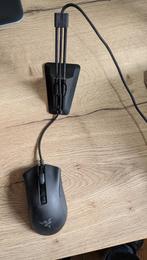 Razer DeathAdder V2 + Mouse Bungee V2, Computers en Software, Muizen, Rechtshandig, Muis, Gebruikt, Gaming muis