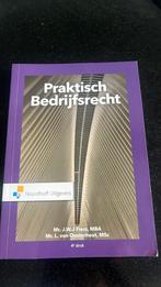 Praktisch bedrijfsrecht 4de druk, Boeken, Studieboeken en Cursussen, Ophalen of Verzenden, Beta, Zo goed als nieuw, HBO