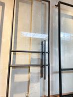 Blauwstalen deur 3 vlaks, Doe-het-zelf en Verbouw, 80 tot 100 cm, 215 cm of meer, Binnendeur, Ophalen of Verzenden