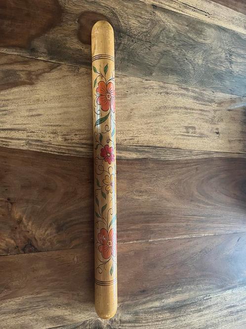 Antieke Breinaaldenkoker met Bloemmotieven, Antiek en Kunst, Antiek | Woonaccessoires, Ophalen of Verzenden