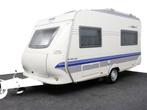 Hobby De Luxe Easy 400 | Mover | Tent & Luifel | Fietsenrek, Caravans en Kamperen, Treinzit, Dwarsbed, Particulier, Tot 4 meter