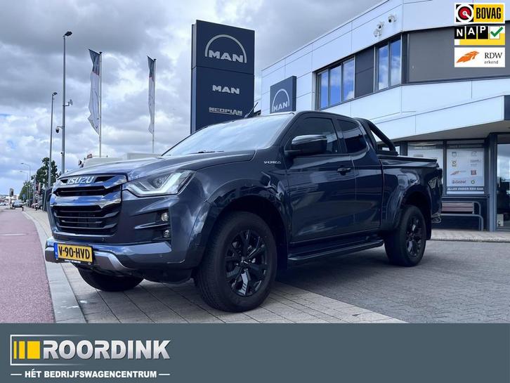 Isuzu D-Max 1.9 Extended Cab V-Cross BPM vrij. 3500 kg trekk, Auto's, Bestelauto's, Bedrijf, 4x4, ABS, Achteruitrijcamera, Adaptive Cruise Control