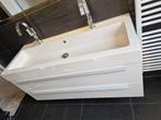 Bruynzeel badkamer meubel dubbele kraan 120cm, Huis en Inrichting, Badkamer | Badkamermeubels, Ophalen, 100 tot 150 cm, Zo goed als nieuw
