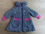 Mim-pi jas maat 98 blauw - wit - roze, Meisje, Ophalen of Verzenden, Zo goed als nieuw, Mim-pi