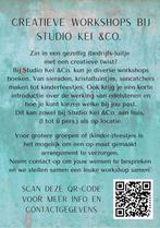 Diverse creatieve workshops, Ophalen, Zo goed als nieuw