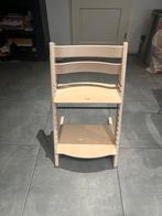 Stokke Tripp Trapp Meegroeistoel - Naturel, Kinderen en Baby's, Kinderstoelen, Ophalen, Gebruikt, Meegroeistoel, Aanschuifbaar