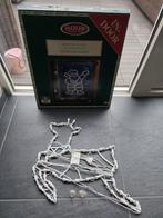 Kerstverlichting Hert met Zuignapjes voor Raam, Kunststof, Kerst, Ophalen of Verzenden, Zo goed als nieuw