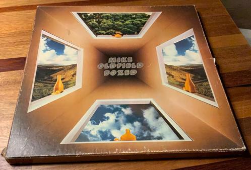 4 VINYL LP BOXSET MIKE OLDFIELD BOXED 1976 VIRGIN HOLLAND, Cd's en Dvd's, Vinyl | Rock, Gebruikt, Progressive, 12 inch, Verzenden