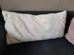 Gusta - Multikussen Wit - Sierkussen 45x90cm, Ophalen of Verzenden, Nieuw, Wit, Vierkant
