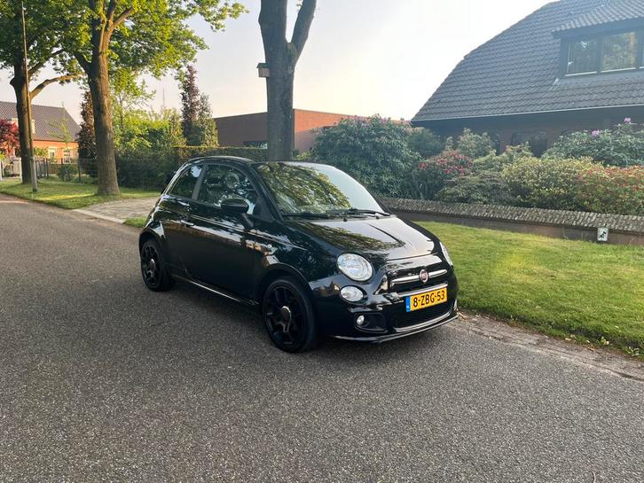 Fiat 500C 0.9 Twinair Turbo Sport Cabrio 80Pk Airco Bjr.2014, Auto's, Fiat, Bedrijf, ABS, Airbags, Airconditioning, Bluetooth