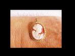 Bijzonder 8K Gouden Hanger met Schitterend Camee!, Verzenden, Goud, Hanger