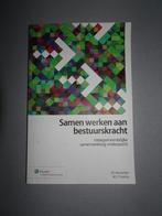 samen werken aan bestuurskracht, Ophalen of Verzenden, Zo goed als nieuw, Herweijer, Politiek en Staatkunde