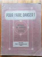 Pour faire danser ! - 3de deel - piano, Muziek en Instrumenten, Bladmuziek, Gebruikt, Verzenden, Wereldmuziek, Artiest of Componist