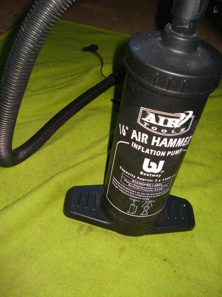 luchtpomp ideaal voor luchtbed  etc etc, Caravans en Kamperen, Luchtpompen, Zo goed als nieuw, Handmatig, Ophalen of Verzenden