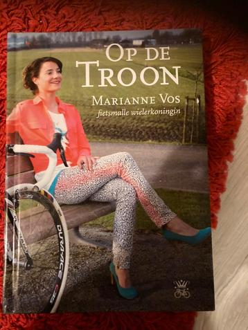 Marianne Vos - Op de troon-biografie gesigneerd handtekening