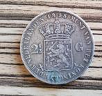 Rijksdaalder , 2 1/2 gulden Willem III  1858, Postzegels en Munten, Munten | Nederland, Zilver, 2½ gulden, Ophalen of Verzenden