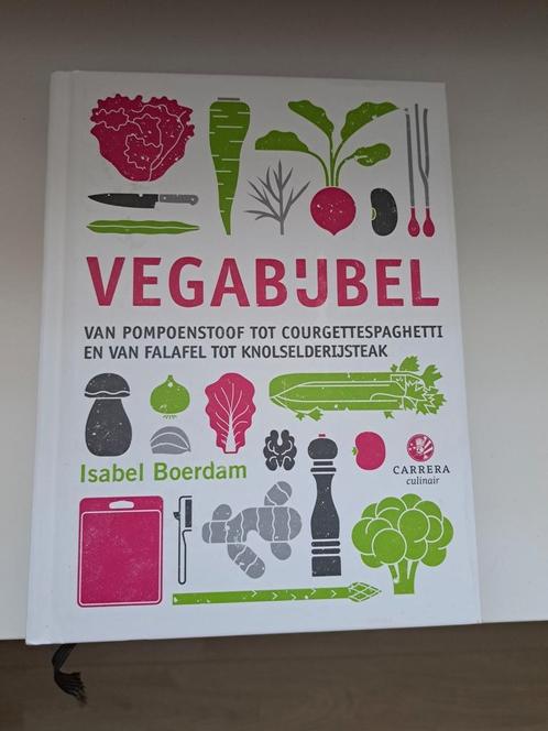 Isabel Boerdam - Vegabijbel, Boeken, Kookboeken, Zo goed als nieuw, Vegetarisch, Ophalen of Verzenden