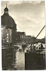 AK Amsterdam - Singel, Ronde Lutherse Kerk, Verzenden, 1940 tot 1960, Gelopen, Noord-Holland