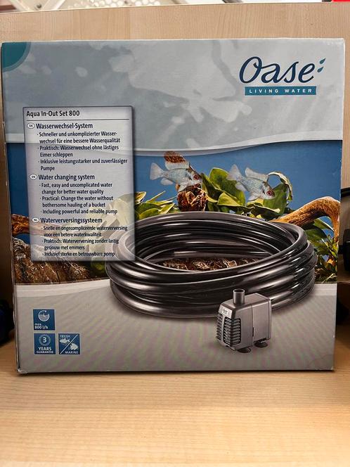 Oase aqua in out set 800 waterververssysteem, Dieren en Toebehoren, Vissen | Aquaria en Toebehoren, Nieuw, Filter of Co2, Ophalen of Verzenden