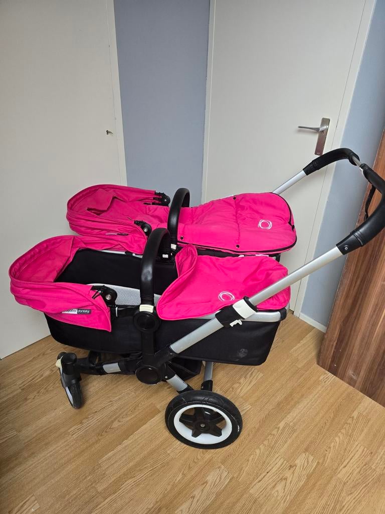 Duowagen kinderwagen bugaboo, Kinderen en Baby's, Kinderwagens en Combinaties, Ophalen, Gebruikt, Bugaboo, Duowagen