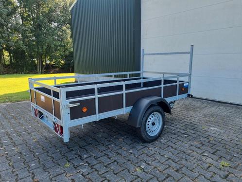 Nw enkelas en tandemas aanhangwagens  afm. 257 x 130 750 kg, Auto diversen, Aanhangers en Bagagewagens, Nieuw, Ophalen
