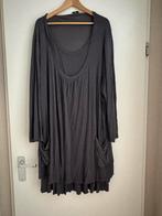 Jurk jurkje grijs grijze 52 54, Verzenden, Gedragen, Grijs, Jurk