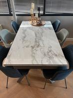 XOOON Eettafel met 6 Stoelen, Huis en Inrichting, Tafels | Eettafels, Ophalen, Gebruikt, 200 cm of meer, 50 tot 100 cm