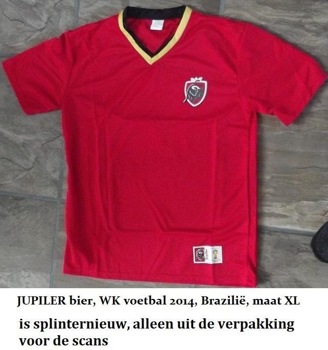 JUPILER BIER, splinternieuw heren T=Shirt WK voetbal 2014, Verzamelen, Biermerken, Nieuw, Kleding, Jupiler, Ophalen of Verzenden