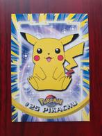 Pikachu #25 pokemon topps tv, Hobby en Vrije tijd, Verzamelkaartspellen | Pokémon, Ophalen of Verzenden, Zo goed als nieuw, Losse kaart
